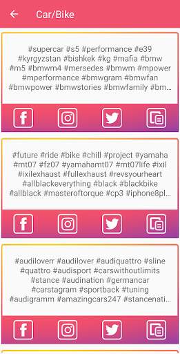Tags for Instagram - #tags for get more likes screenshot 24