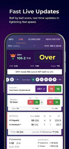 Cricket Live Line screenshot 2