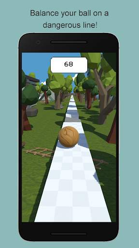 Line Roller 3D - Endless Runner Game! screenshot 2