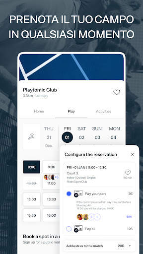 Playtomic screenshot 3