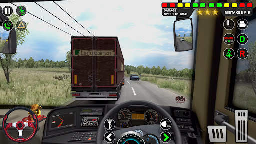 Euro Coach Bus Driving Game screenshot 2