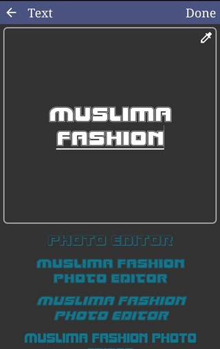 Muslima fashion photo editor screenshot 3