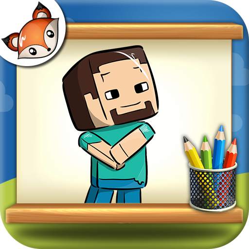 How to Draw Minecraft step by step Drawing App 1.0