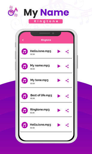 My Name Ringtone Caller Tune screenshot 1
