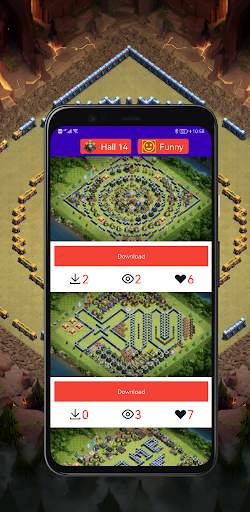 CoC Layout With Links screenshot 2