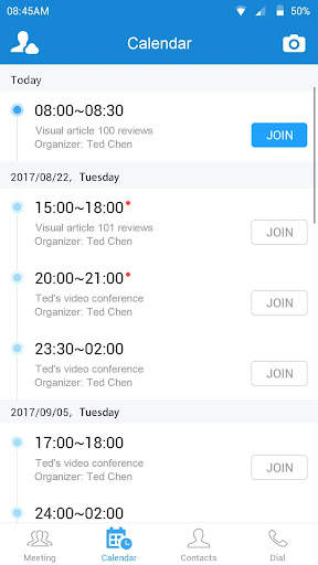 Yealink VC Mobile screenshot 2