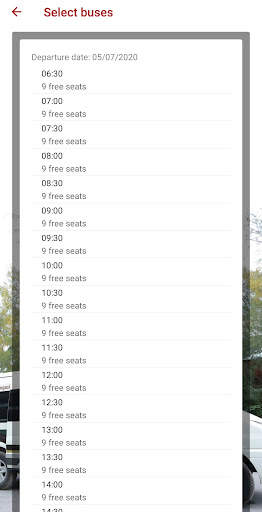 Hoang Long Bus screenshot 2