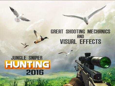 Sniper Jungle Hunting 2016 screenshot 3