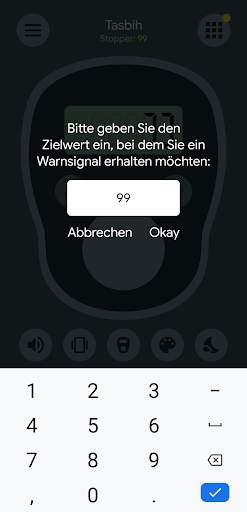 Zikir-Zähler Lite: Tesbih App screenshot 2