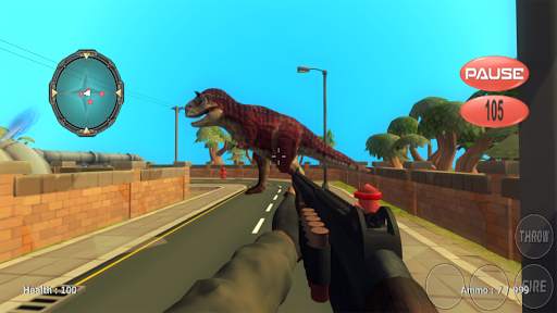 Dino Sniper berburu Kota screenshot 5