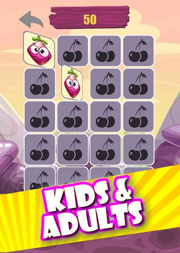 Funny Fruits Memory Game screenshot 7