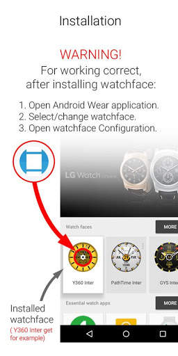 Watch Face Asymmetry Lite screenshot 5