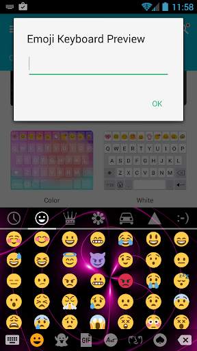 Spheres Pink Emoji Keyboard screenshot 4
