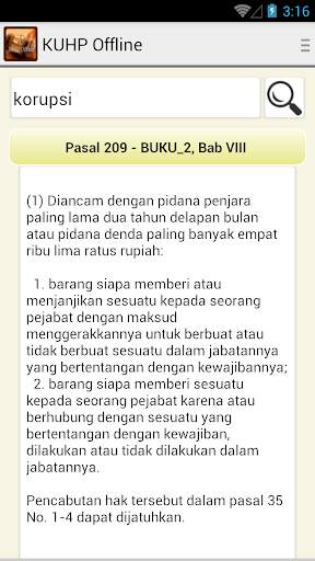 KUHP Offline screenshot 6