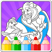 Beauty Princess Coloring Games icon