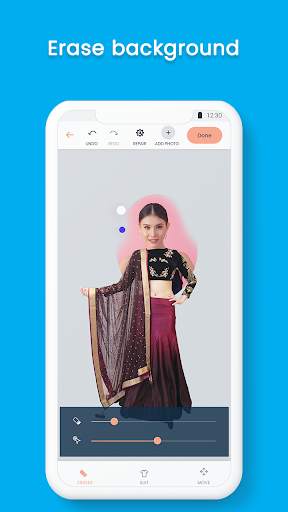 Woman Lehenga Choli Photo Suit screenshot 3