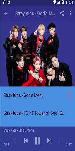 STRAY KID - OFFLINE SONG   LYRICS screenshot 1