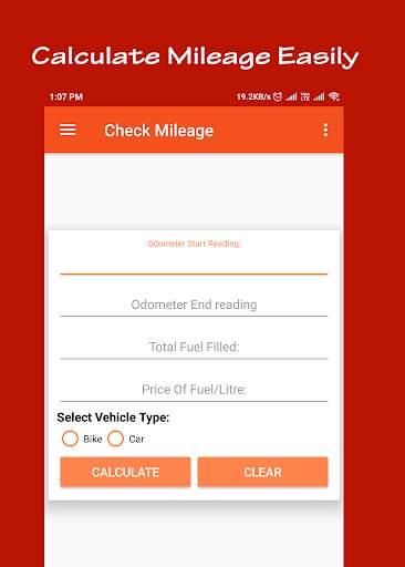 Mileage calculator(All in One Calculator App) screenshot 1