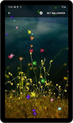 Amazing spark live wallpaper screenshot 8