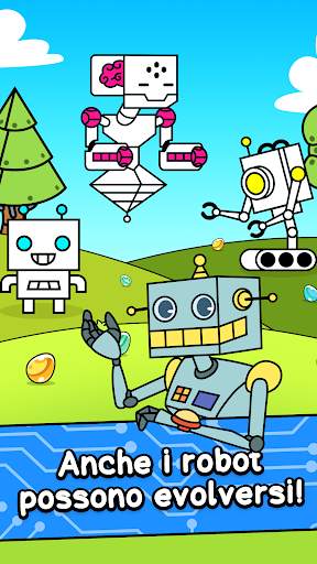 Robot Evolution - Clicker Game screenshot 1