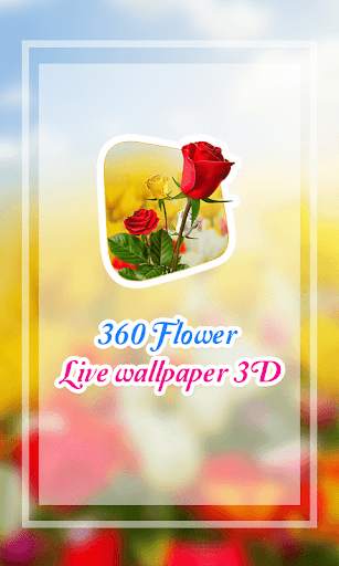 360 Flower live wallpaper 3D screenshot 8