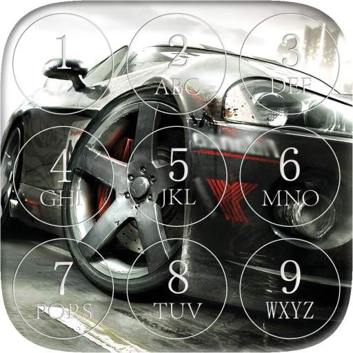 Street Racing Password Lock Screen 4.0