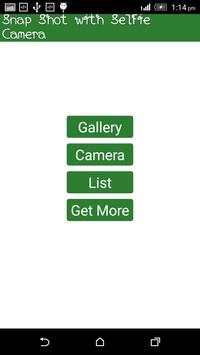 Snap Shot with Selfie Camera screenshot 1
