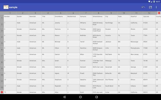 CSV Editor screenshot 6