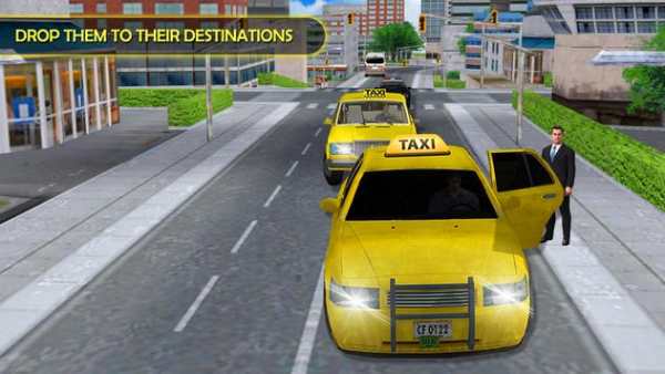 Crazy Taxi City 3D Game screenshot 2