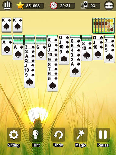 Spider Solitaire screenshot 7