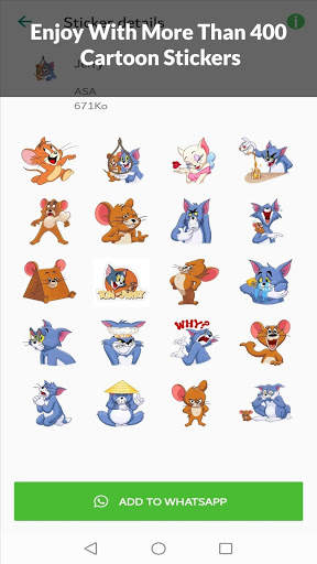 Cartoon Stickers For Whatsapp : Baby WhatsStickers screenshot 2
