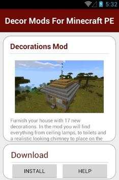 Decor Mods For Minecraft PE screenshot 4