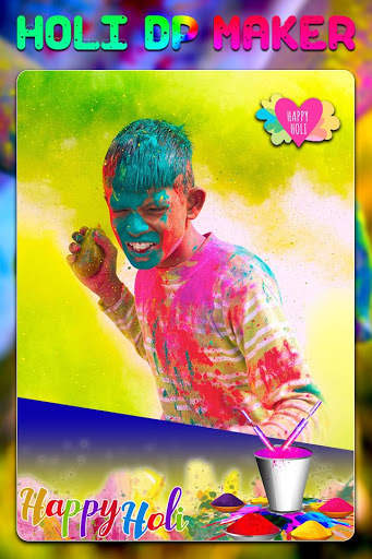 Holi Dp Maker : Photo Editor screenshot 1