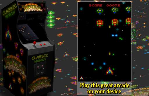 Retro Arcade Invaders screenshot 2