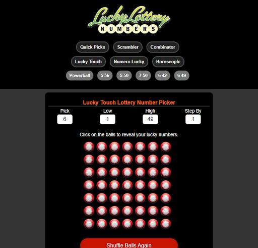Lucky Lottery Number Generator screenshot 10
