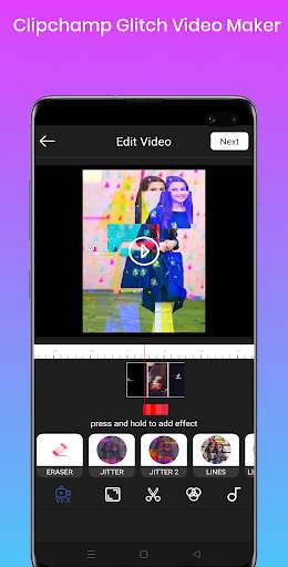 Clipchamp Glitch Video Maker screenshot 4