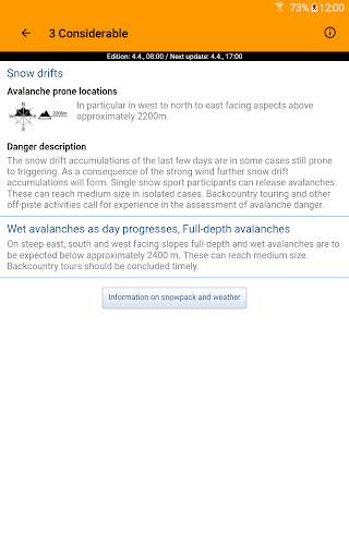 White Risk - SLF Avalanche App screenshot 11