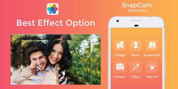 SnapCam - Free Photo Editor & Collage Maker screenshot 1