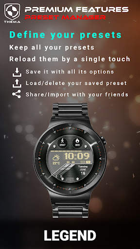 Legend Watch Face screenshot 5