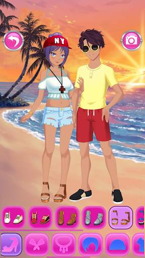 Anime Couples Dress Up Game screenshot 10