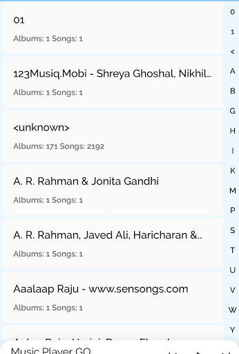 Snippy Music Player screenshot 1