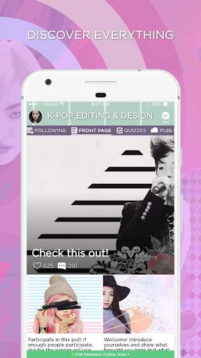 K-Pop Editing & Design Amino screenshot 1