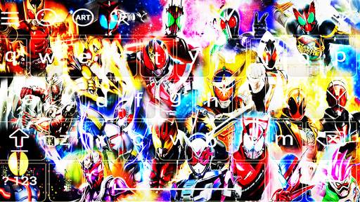 Kamen Rider Build keyboard screenshot 3