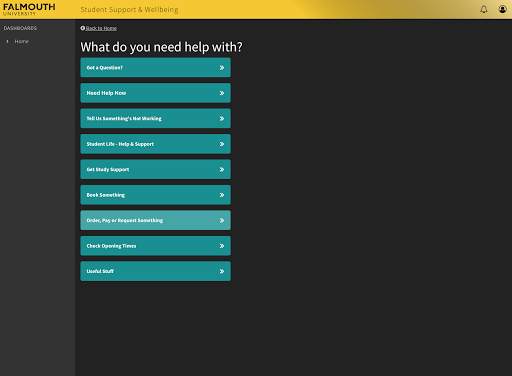 Falmouth University App скриншот 8