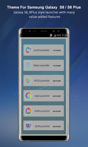 Theme Launcher For Galaxy A8 screenshot 5