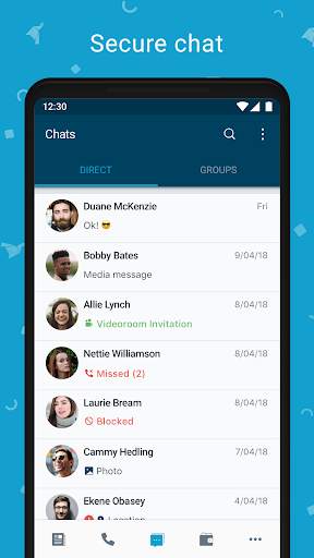 LetKnow - encrypted messenger screenshot 1