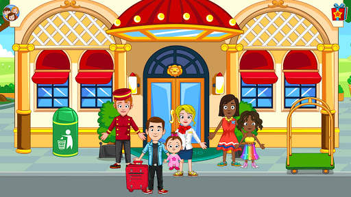 My Town Hotel Games for kids screenshot 12