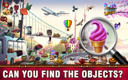 Hidden Object Games Offline: Town Secret screenshot 1