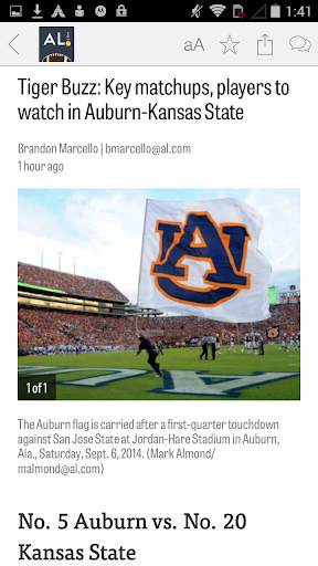 AL.com: Auburn Football News screenshot 3