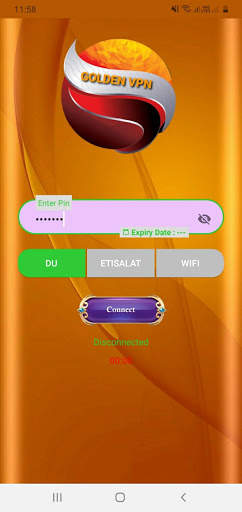 GOLDEN VPN screenshot 2